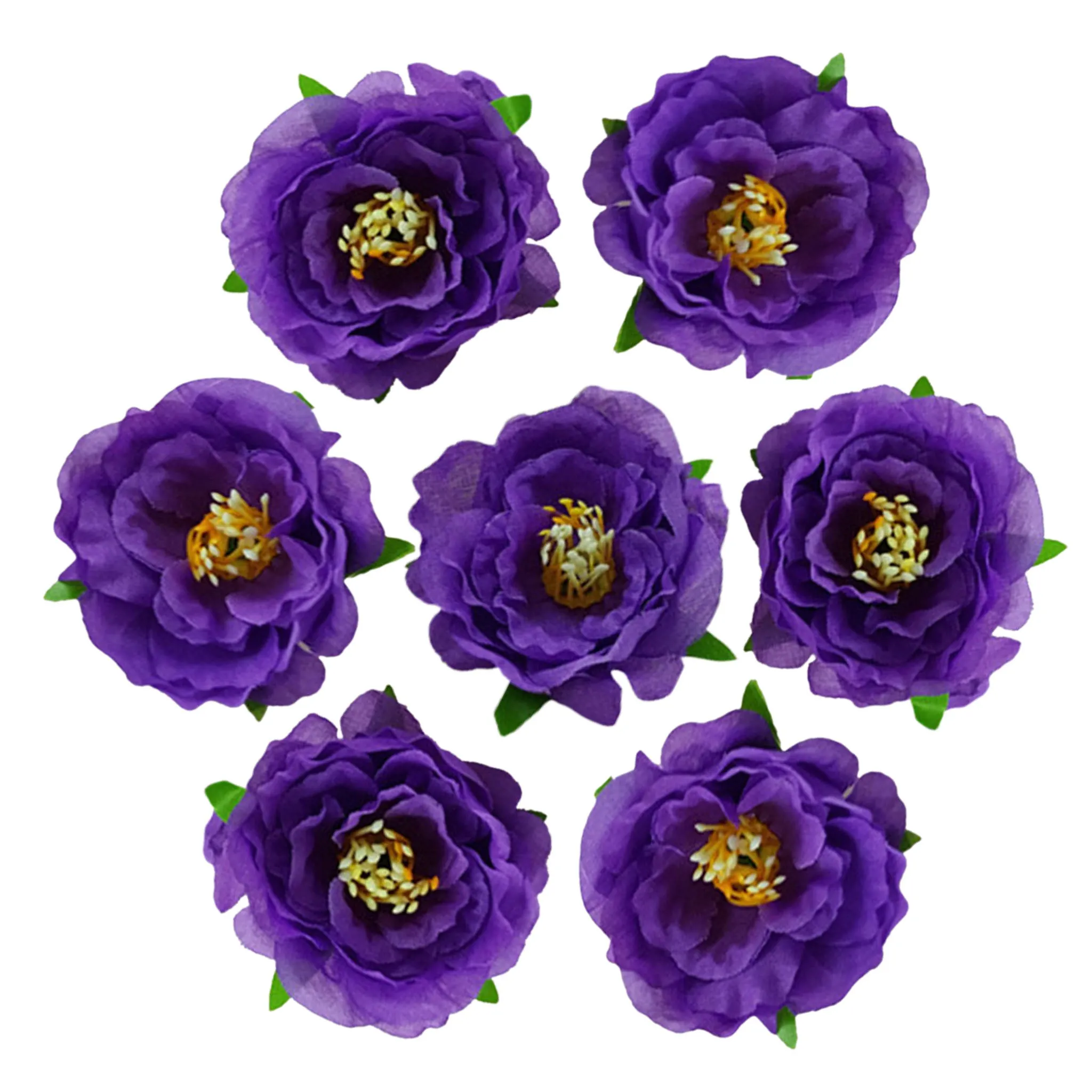 Small Silk Flowers 100 Bulk 2"