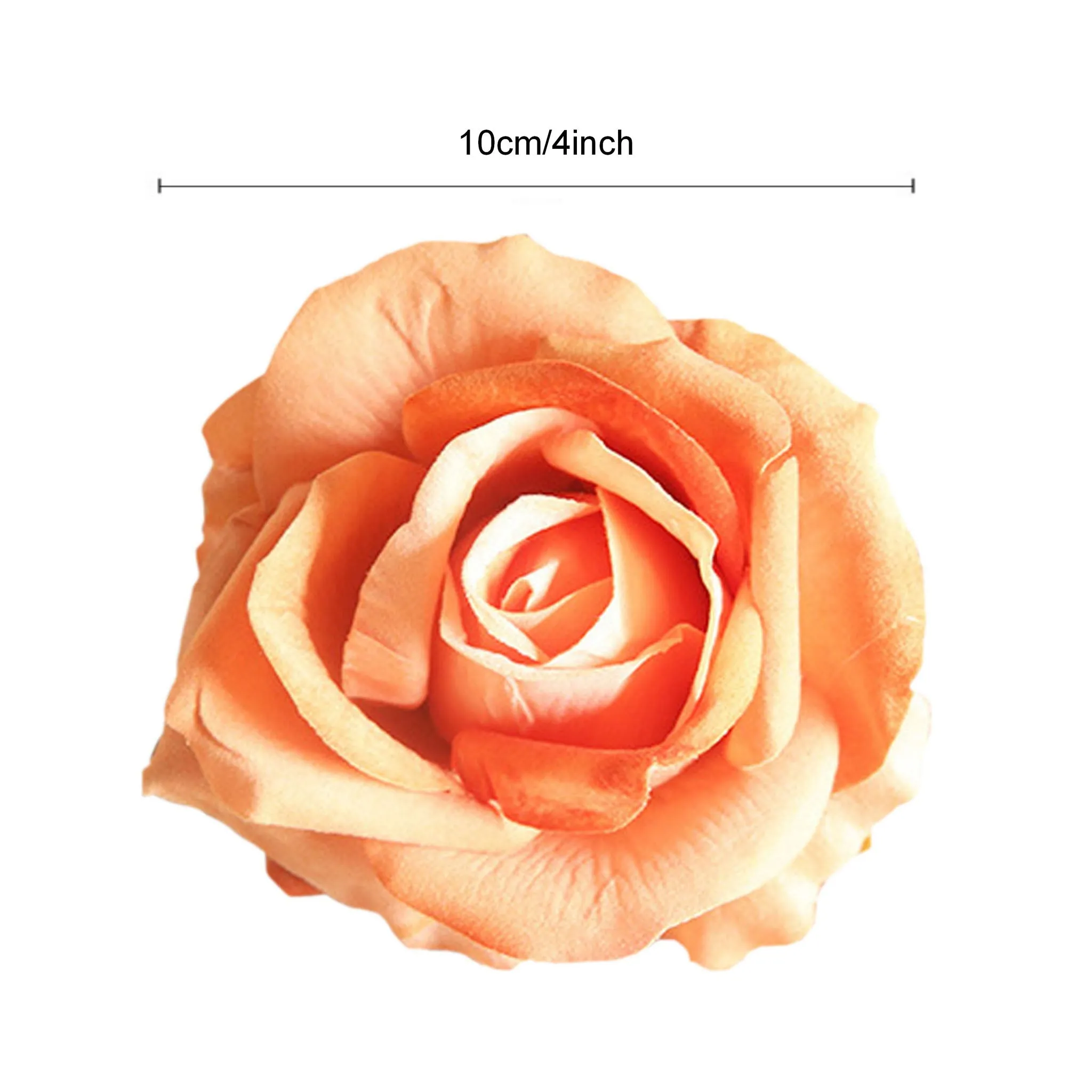 Wholesale Artificial Flowers Silk Rose Heads